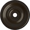 Ekena Millwork Jefferson Ceiling Medallion (Fits Canopies up to 5"), 26 1/2"OD x 3 5/8"ID x 1 1/2"P, Stone Hearth CM26JESHF - alternate 1